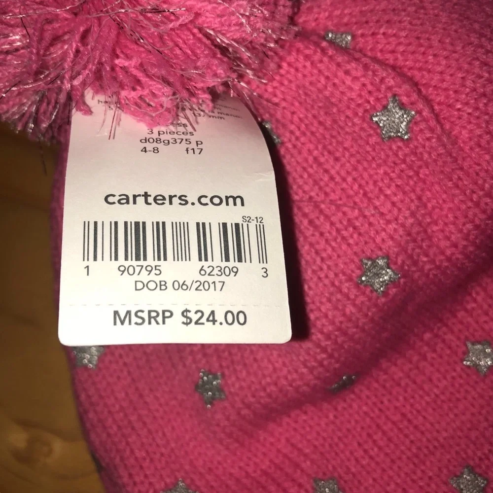 Carter’s - Winter hat and mitten set